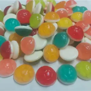 BALLS (FOOTBALLS) gummy assorted colours (200G)