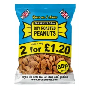 Dry Roasted Peanuts (v) (55g)