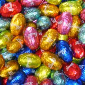 Eggs (chocolate) Foil Wrapped (v) (200g)