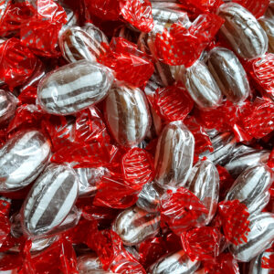 SUGAR FREE MINT HUMBUGS (V) wrapped (200G)