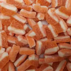 fruit shaped SLICES (PEACH) FIZZY (200G)