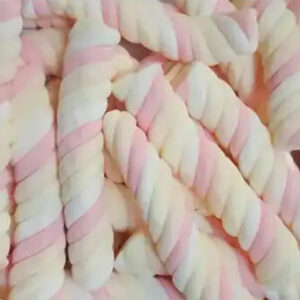 marshmallows MULTICOLOURED TWIST (LONG) (200G)