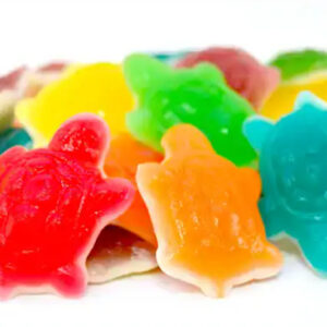 sea creature shape TURTLES (GUMMY) (ASSORTED COLOURS) (200G)